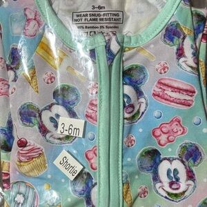 BAMBOO Kids One Piece - Mint Green and Multicolor